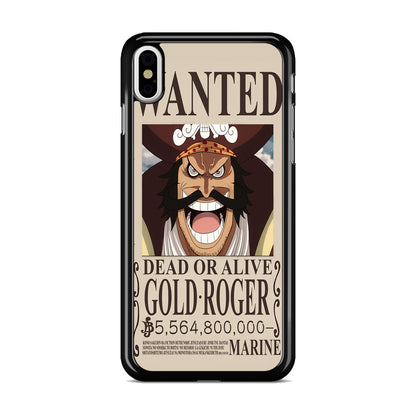 Gold Roger Bounty iPhone X / XS / XS Max Case