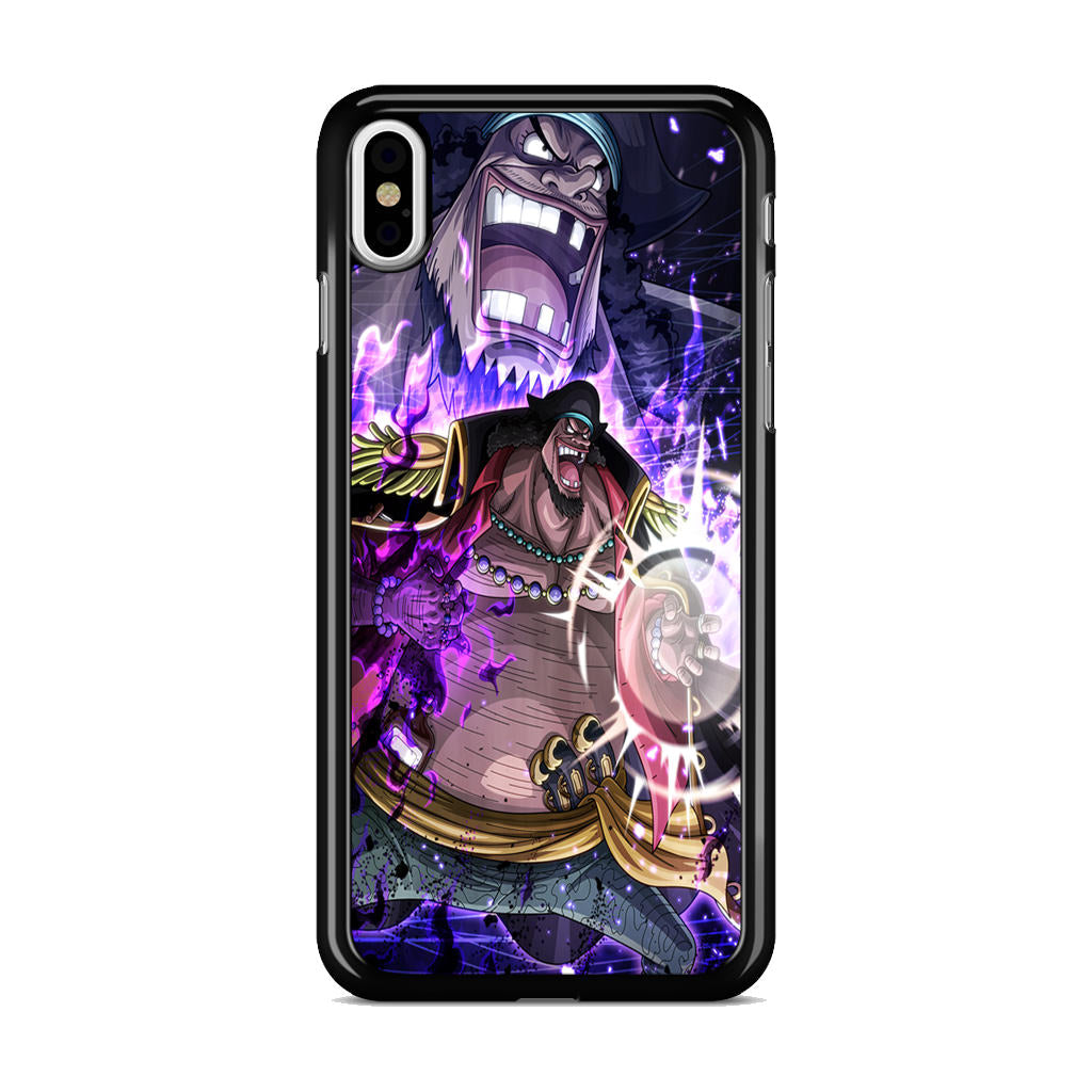 Kurohige With Two Devil Fruits Power iPhone X / XS / XS Max Case