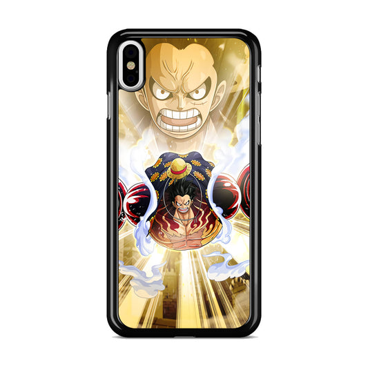 Luffy Flying Bounce Man iPhone X / XS / XS Max Case