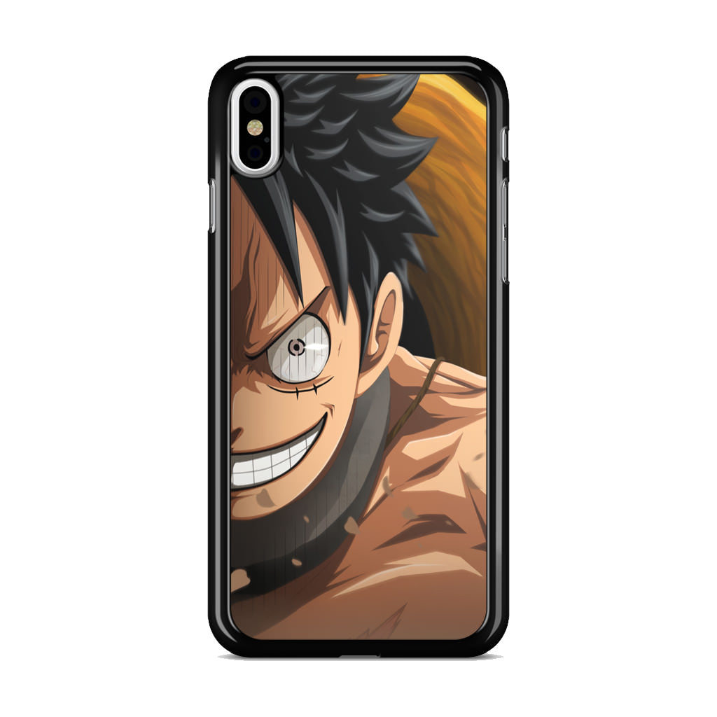 Luffy Half Smile iPhone X / XS / XS Max Case