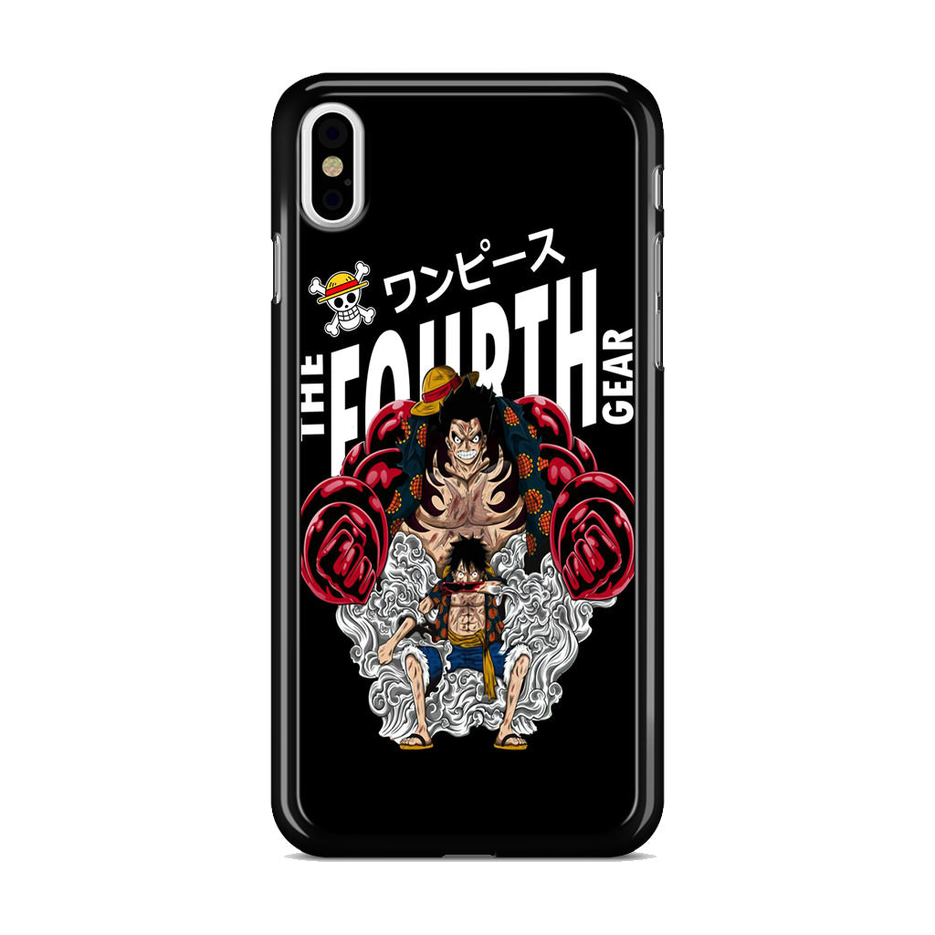 Luffy The Fourth Gear Black iPhone X / XS / XS Max Case