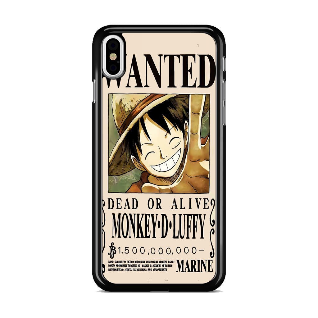 Monkey D Luffy Bounty iPhone X / XS / XS Max Case