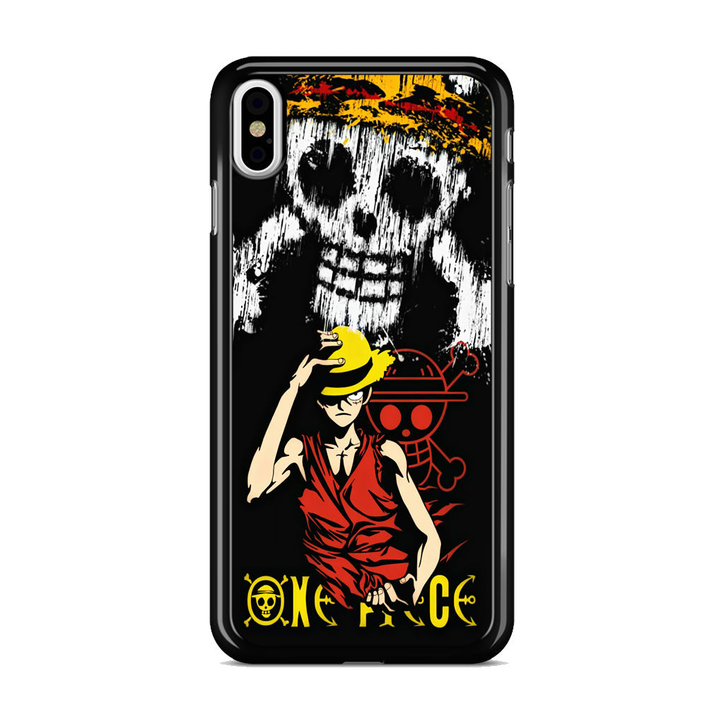 Monkey D Luffy Paint Art iPhone X / XS / XS Max Case