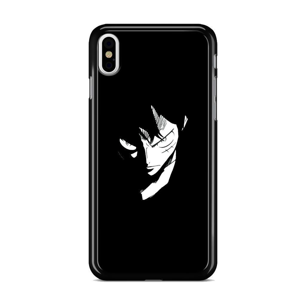 Monkey D Luffy Silhouette iPhone X / XS / XS Max Case