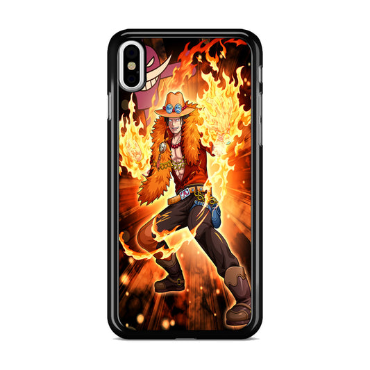 Portgas D Ace Fire Power iPhone X / XS / XS Max Case