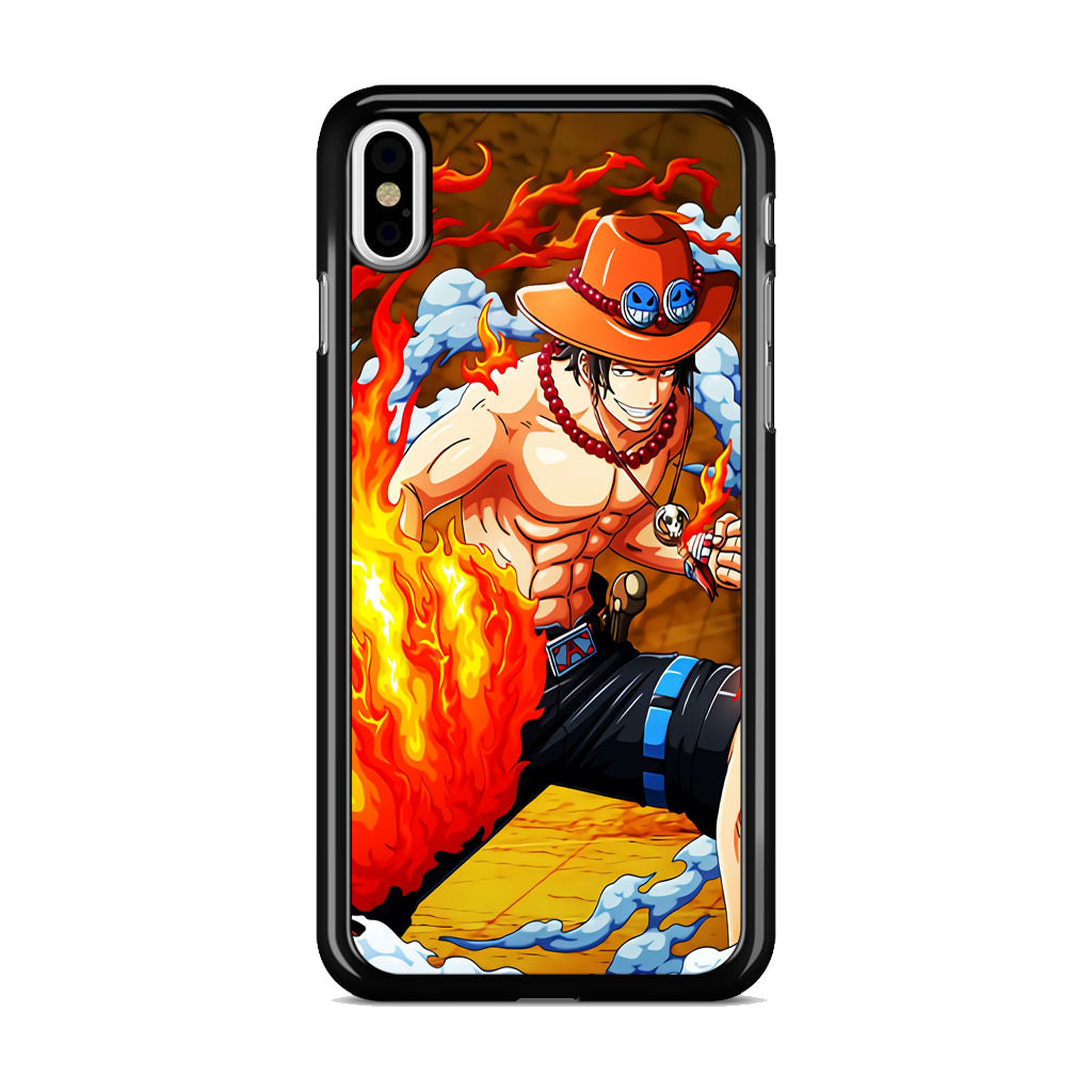 Portgas D Ace Hiken iPhone X / XS / XS Max Case