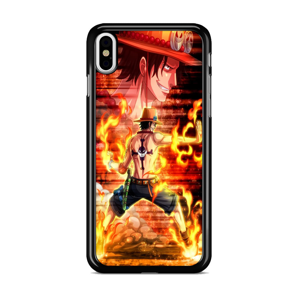 Portgas D Ace One Piece iPhone X XS XS Max Case Customilo