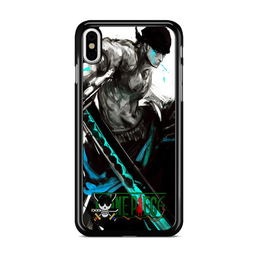 Roronoa Zoro One Piece iPhone X / XS / XS Max Case