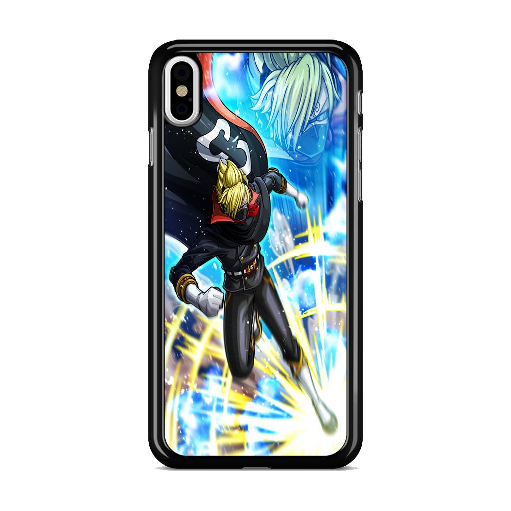 Sanji In Stealth Black Suit iPhone X / XS / XS Max Case