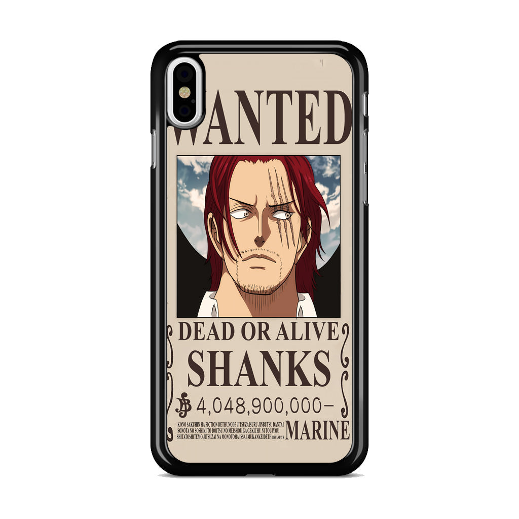 Shanks Bounty iPhone X / XS / XS Max Case