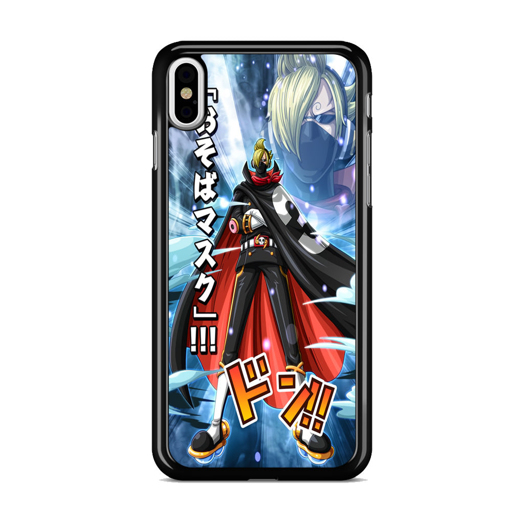 Stealth Black Sanji iPhone X / XS / XS Max Case