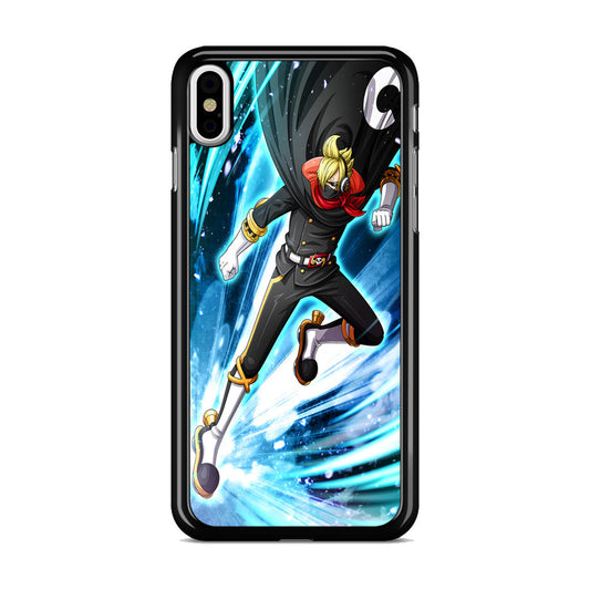 Stealth Black Vinsmoke Sanji iPhone X / XS / XS Max Case