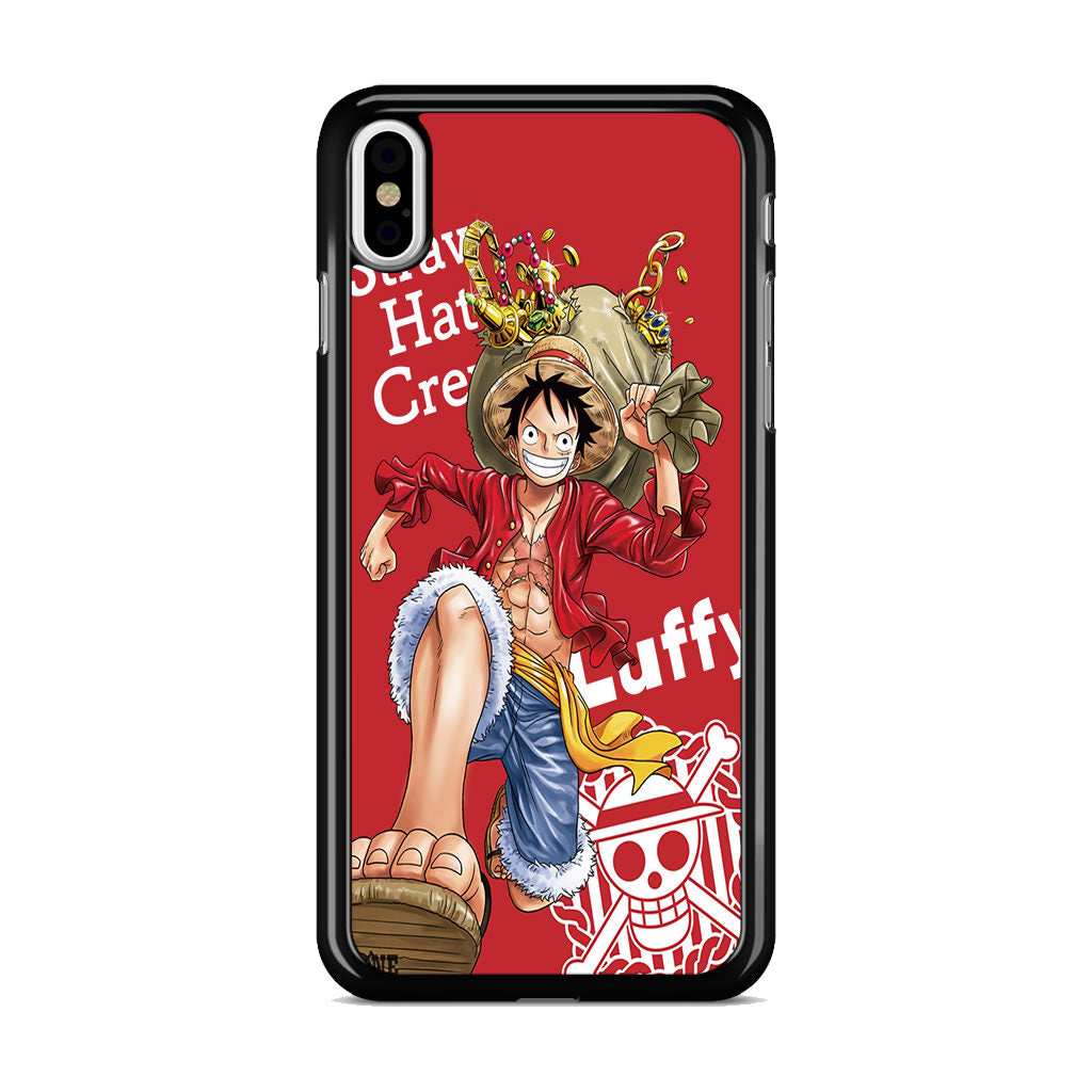 Straw Hat Monkey D Luffy iPhone X / XS / XS Max Case