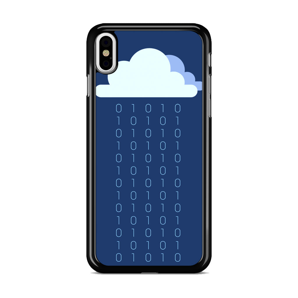 Abstract Binary Minimalist iPhone X / XS / XS Max Case