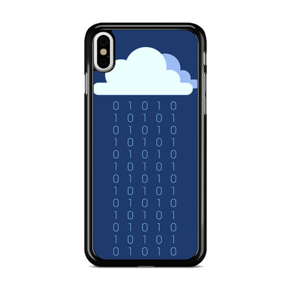 Abstract Binary Minimalist iPhone X / XS / XS Max Case