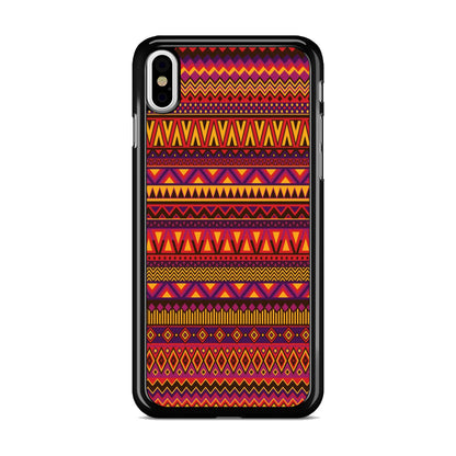 African Aztec Pattern iPhone X / XS / XS Max Case