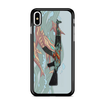 AK-47 Aquamarine Revenge iPhone X / XS / XS Max Case