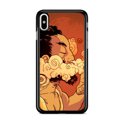 Artistic Psychedelic Smoke iPhone X / XS / XS Max Case