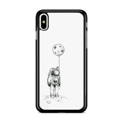 Astronaut Moon Balloon iPhone X / XS / XS Max Case