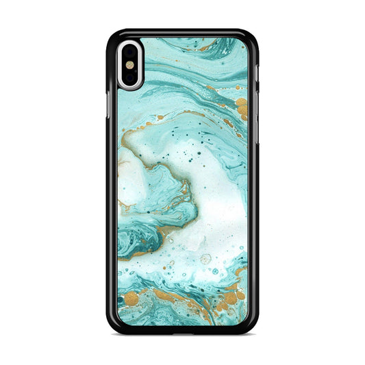 Azure Water Glitter iPhone X / XS / XS Max Case