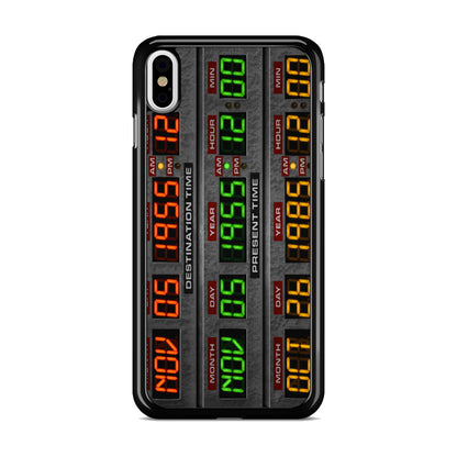 Back To The Future Time Circuits iPhone X / XS / XS Max Case