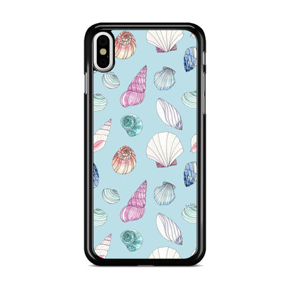 Beach Shells Pattern iPhone X / XS / XS Max Case