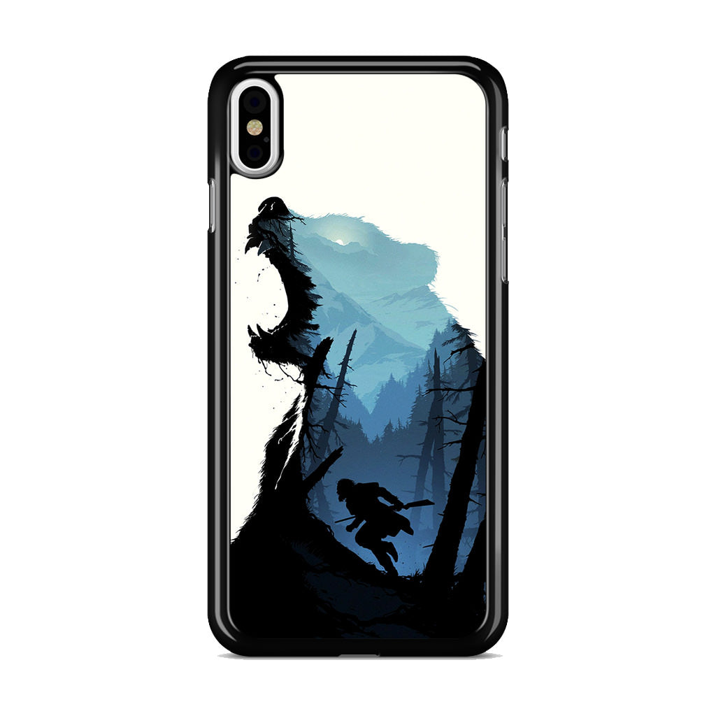 Bear Hunter Art iPhone X / XS / XS Max Case