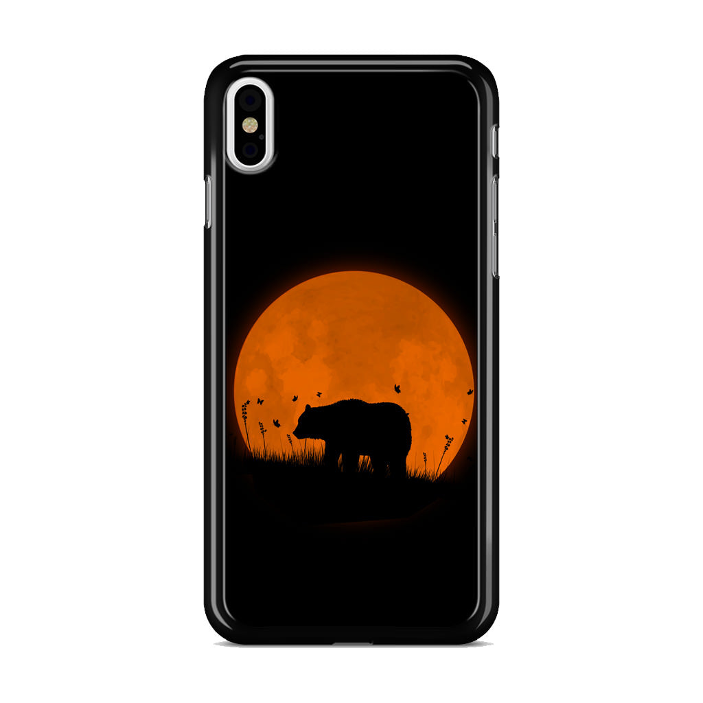 Bear Silhouette iPhone X / XS / XS Max Case