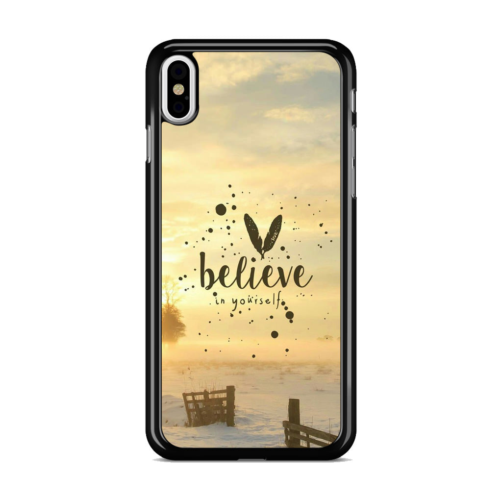 Believe in Yourself iPhone X / XS / XS Max Case