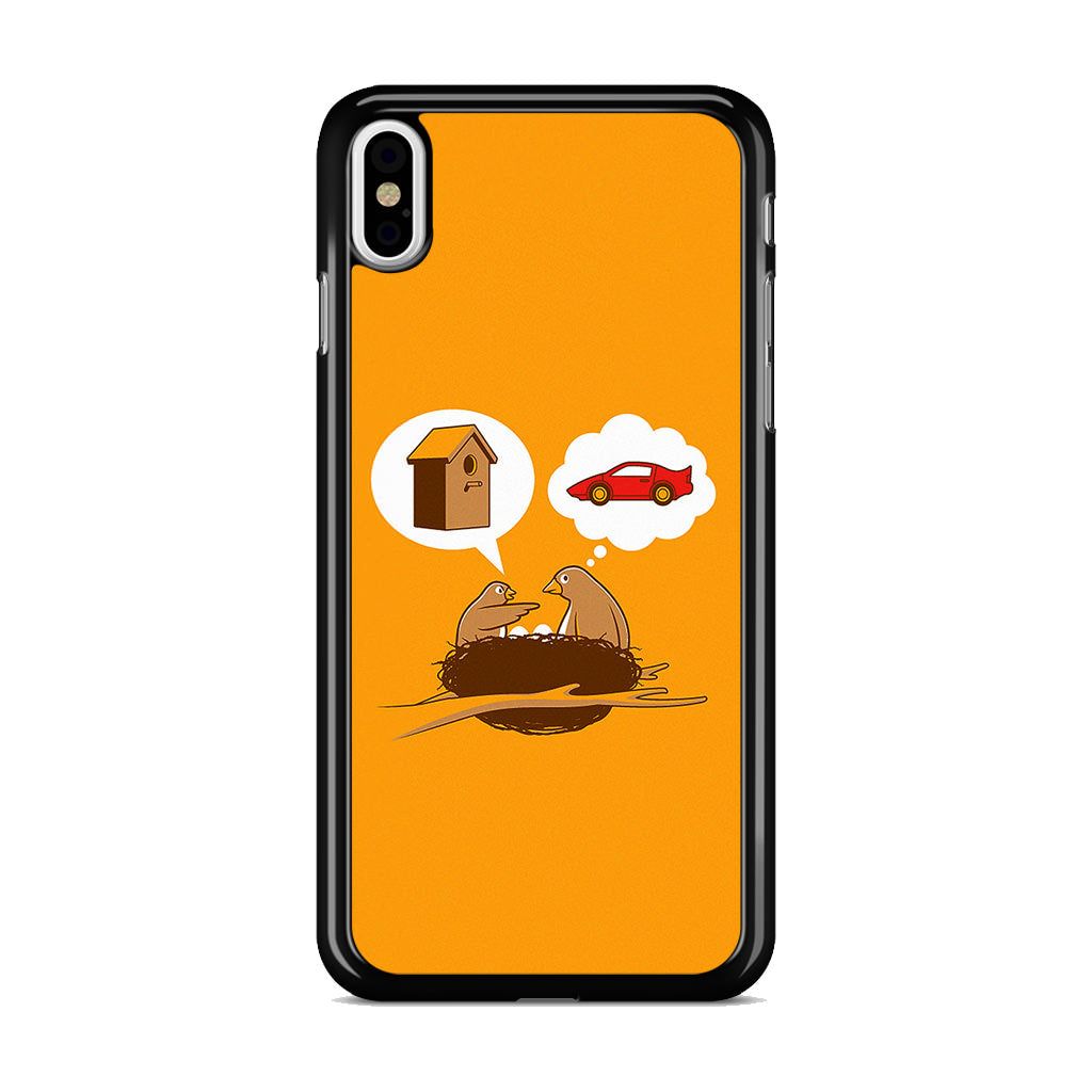 Bird Life Priorities iPhone X / XS / XS Max Case