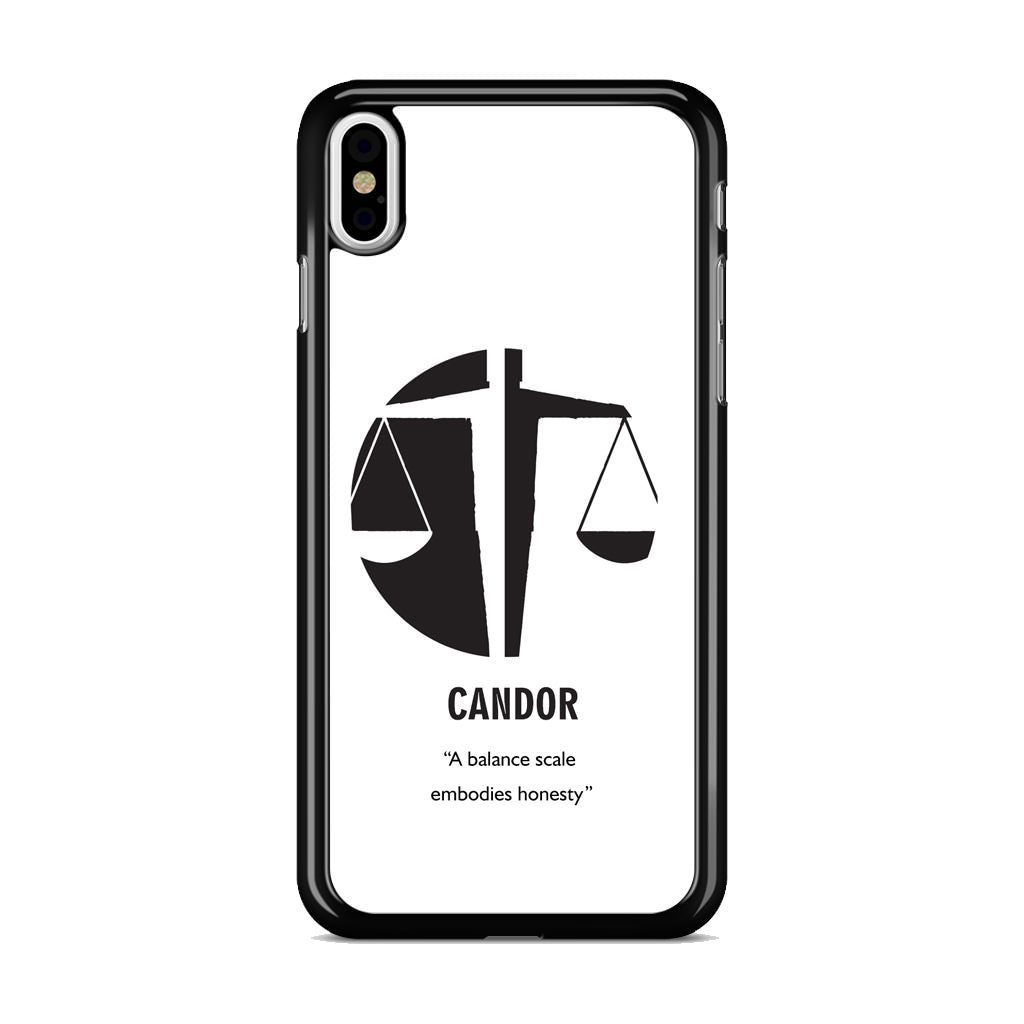 Candor Divergent Faction iPhone X / XS / XS Max Case