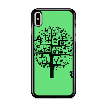 Cat Tree iPhone X / XS / XS Max Case