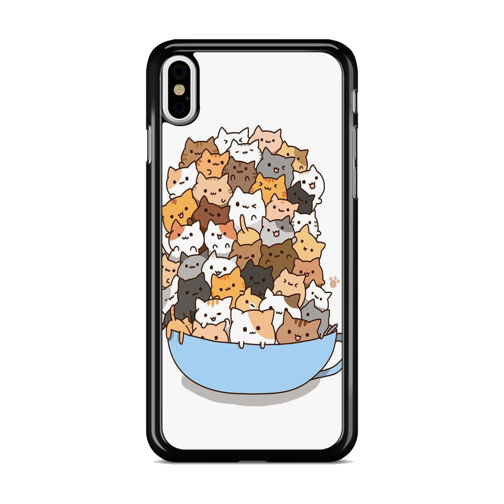 Cats on A Bowl iPhone X / XS / XS Max Case