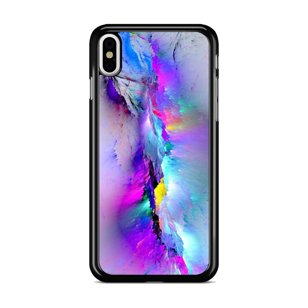 Colorful Abstract Smudges iPhone X / XS / XS Max Case