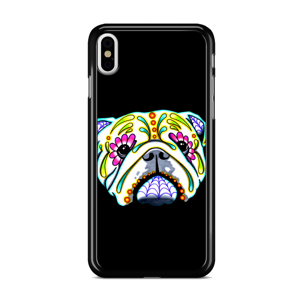 Colorful Bulldog Art iPhone X / XS / XS Max Case