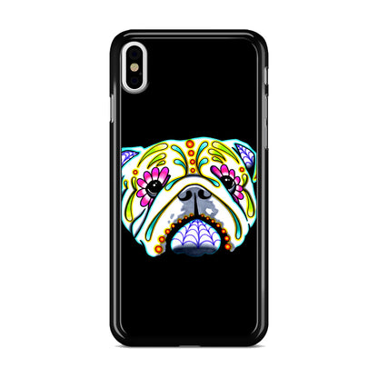 Colorful Bulldog Art iPhone X / XS / XS Max Case