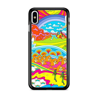 Colorful Doodle iPhone X / XS / XS Max Case