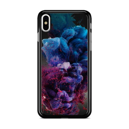 Colorful Dust Art on Black iPhone X / XS / XS Max Case