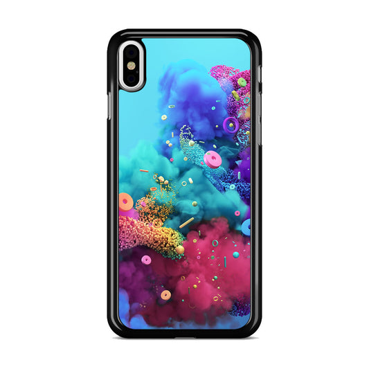 Colorful Smoke Boom iPhone X / XS / XS Max Case