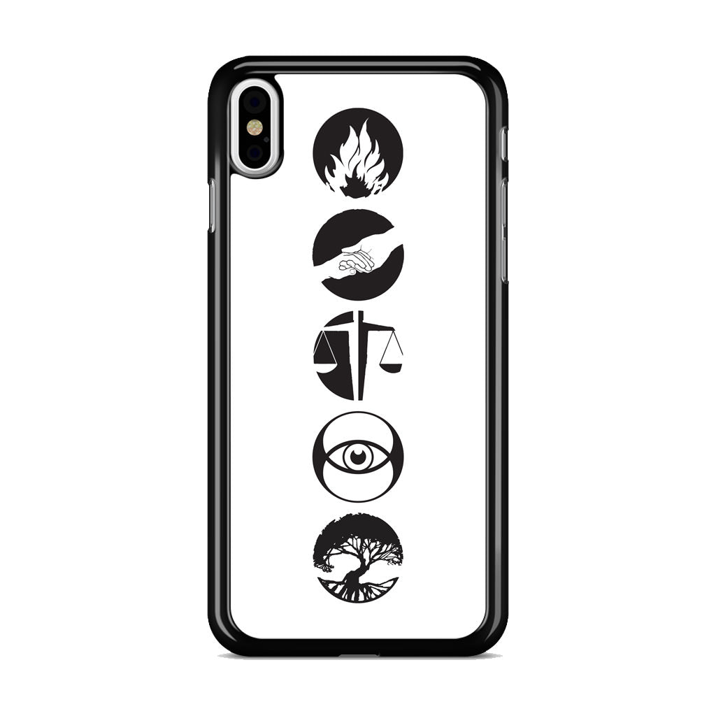 Divergent Factions iPhone X / XS / XS Max Case