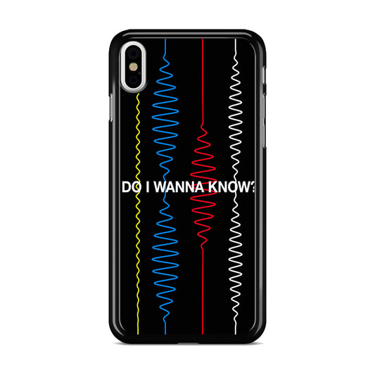 Do I Wanna Know Four Strings iPhone X / XS / XS Max Case