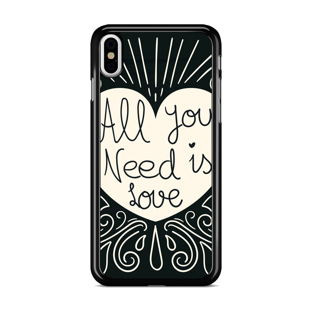 Drawn Love iPhone X / XS / XS Max Case