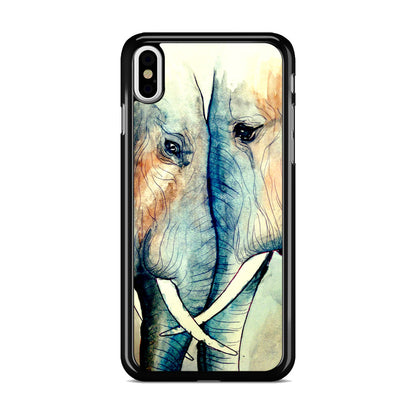 Elephants Sadness iPhone X / XS / XS Max Case