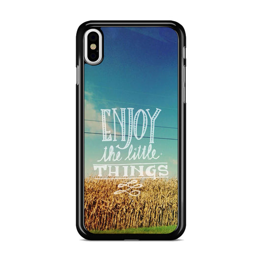 Enjoy The Little Things iPhone X / XS / XS Max Case