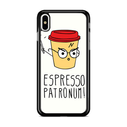 Espresso Patronum iPhone X / XS / XS Max Case