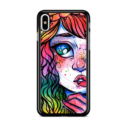 Eyes And Braids iPhone X / XS / XS Max Case