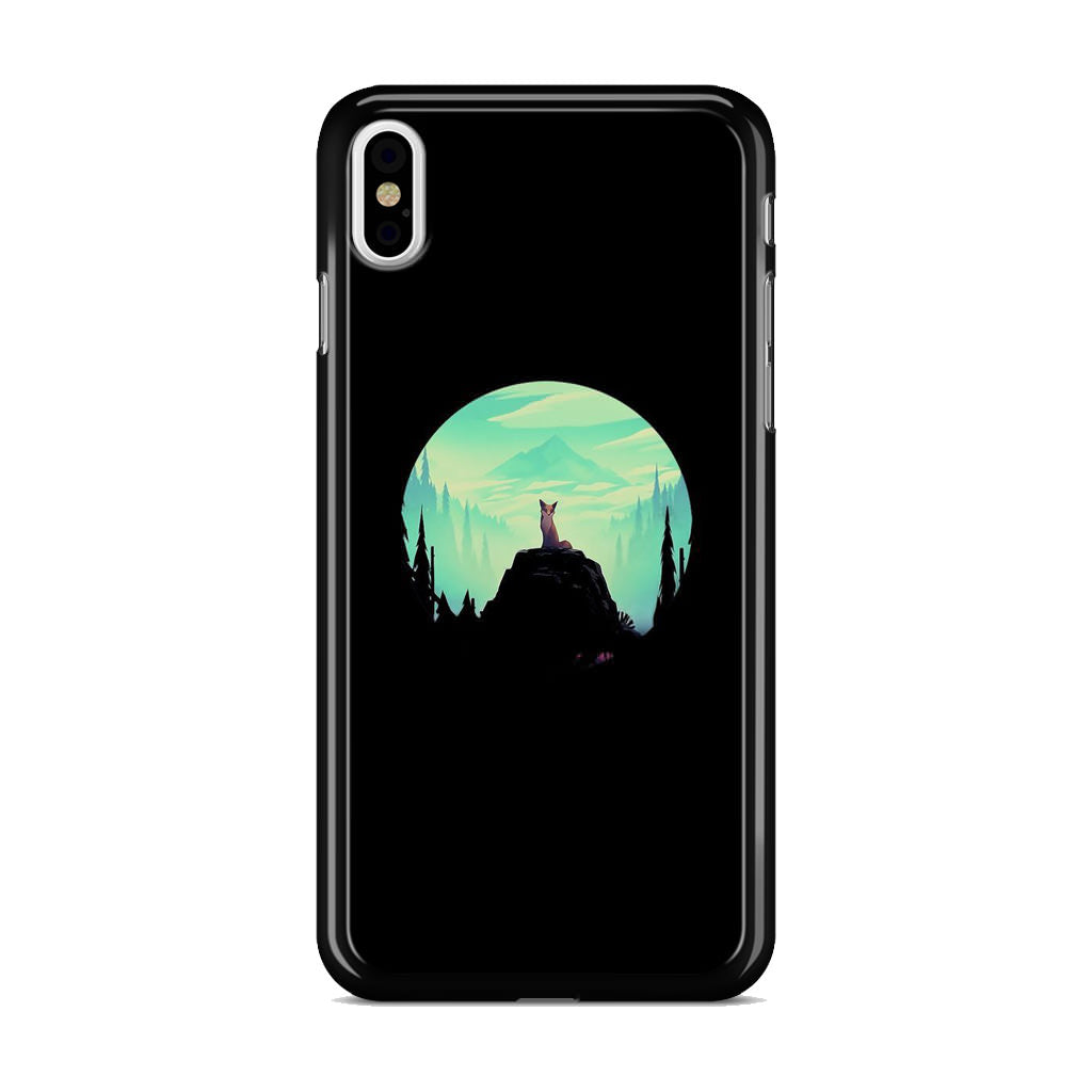 Fox on the Rock iPhone X / XS / XS Max Case