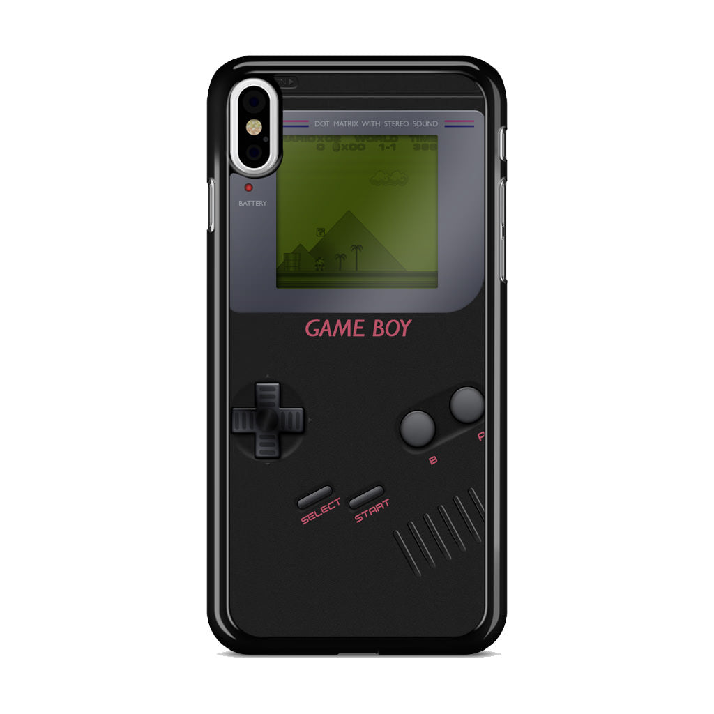 Game Boy Black Model iPhone X / XS / XS Max Case