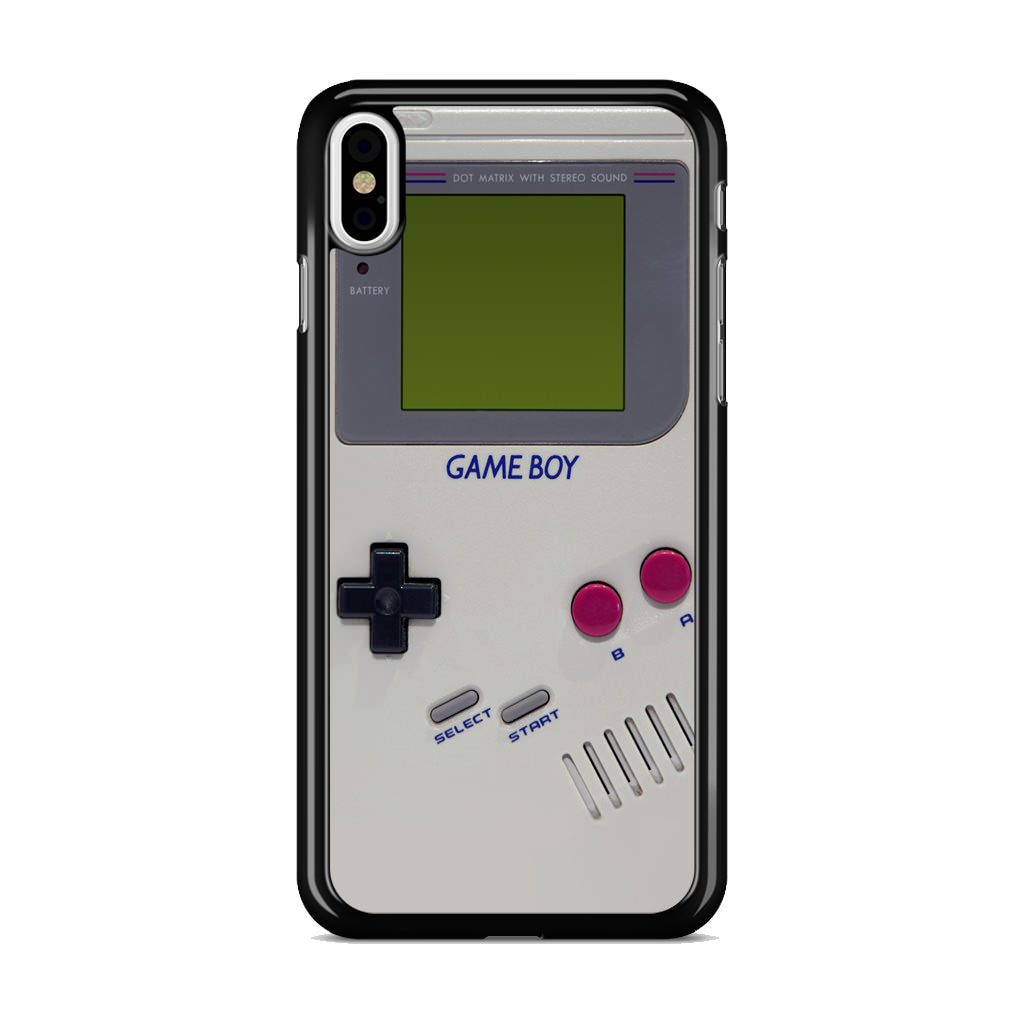 Game Boy Grey Model iPhone X / XS / XS Max Case
