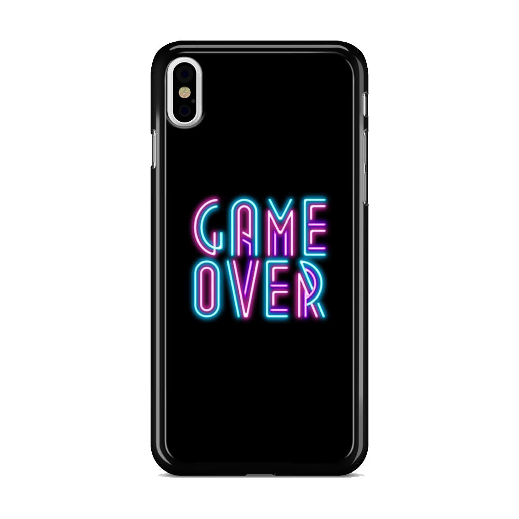 Game Over Neon iPhone X / XS / XS Max Case